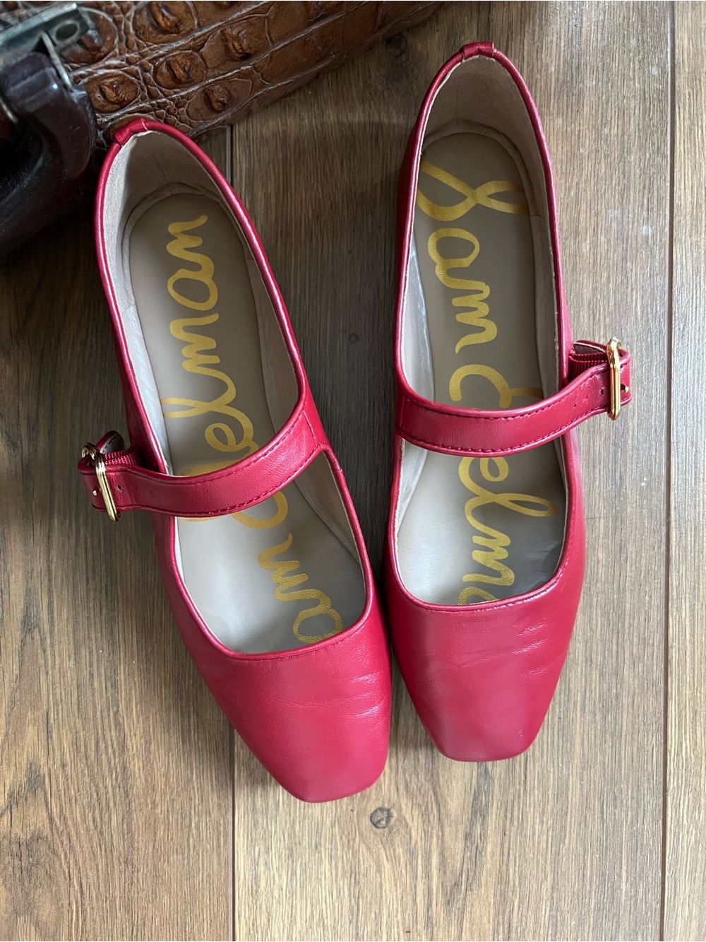 Sam Edelman Michaela Leather Mary Jane Ballet Flat size 8.5 - Picture 5 of 8
